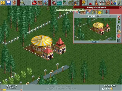 RollerCoaster Tycoon walkthrough and guide