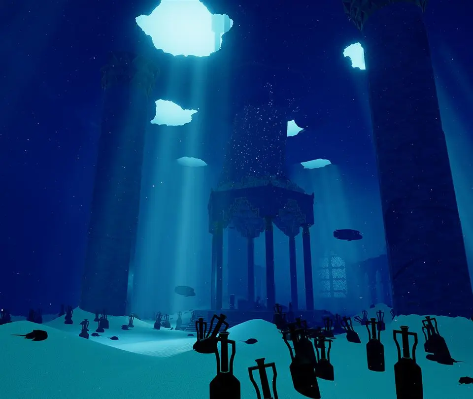 Environmental Interactions as 'Tools' - Abzu screenshot
