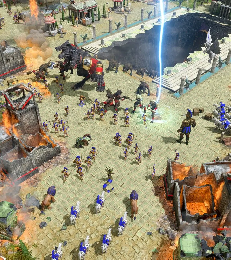 Strategy Against The Hydra - Age of Mythology: Retold screenshot