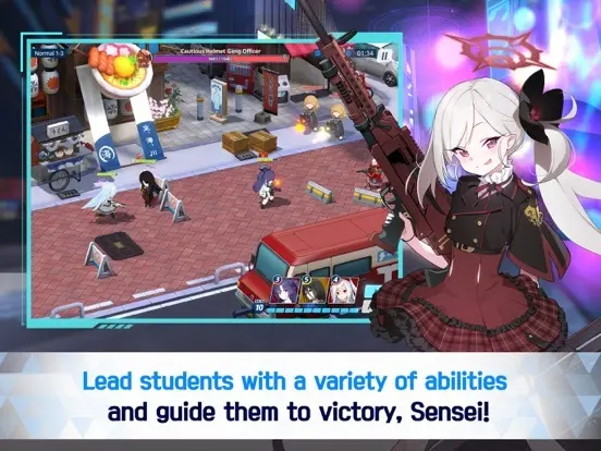 Total Assault - Blue Archive screenshot