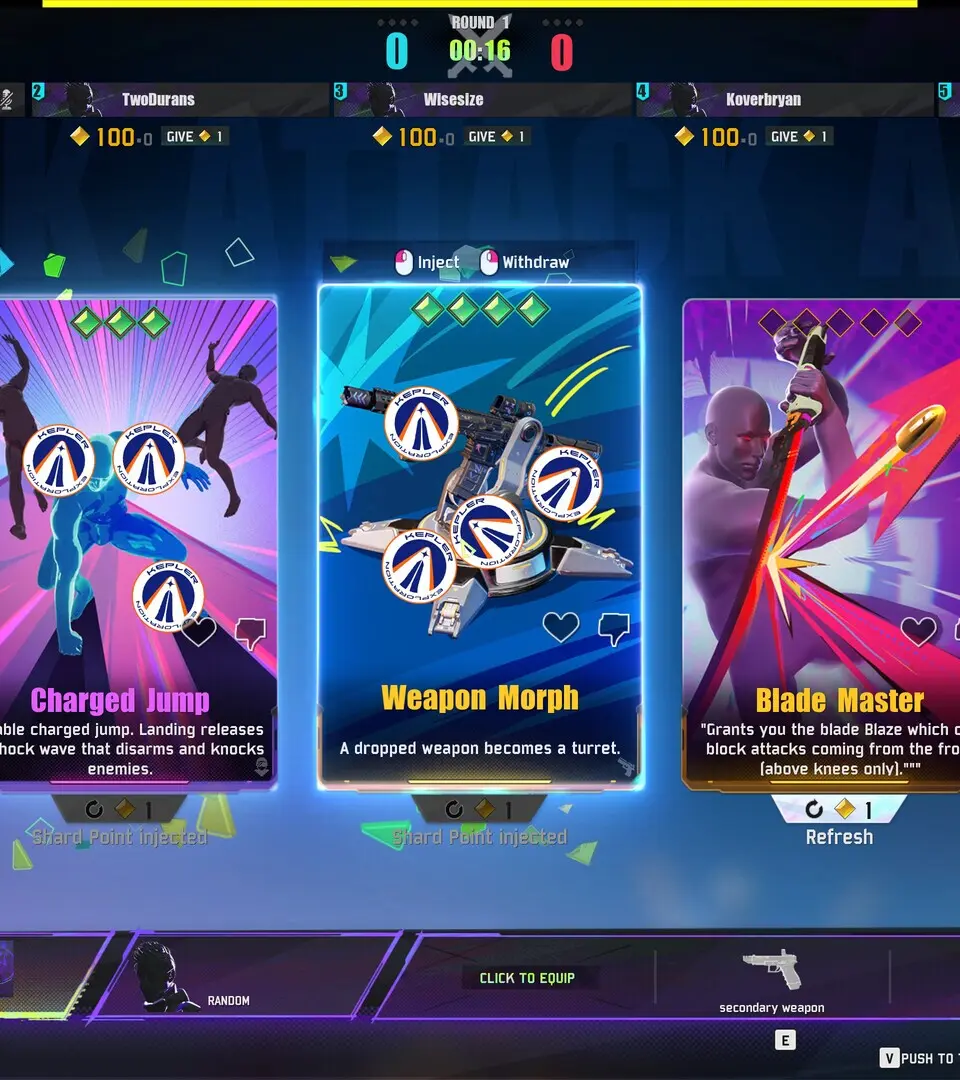 General Card Building Principles