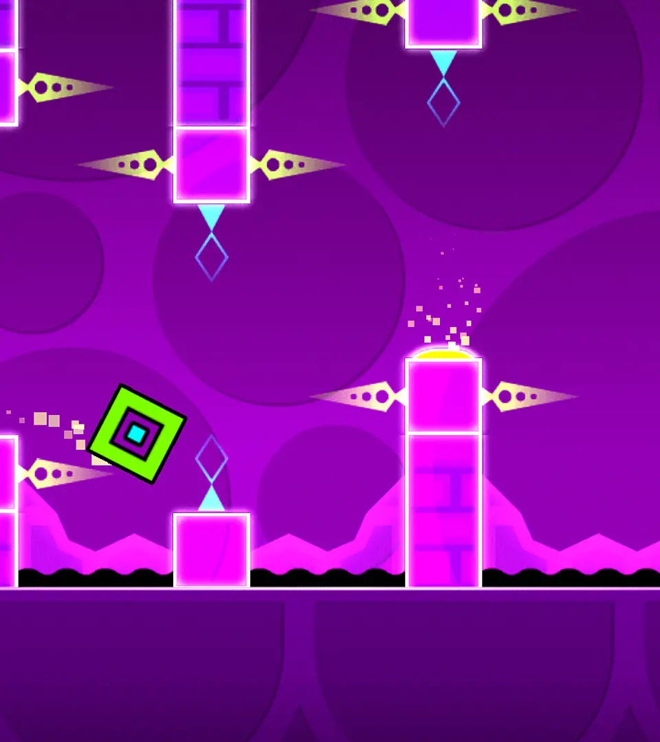 The Demon Gauntlet — Geometry Dash Walkthrough