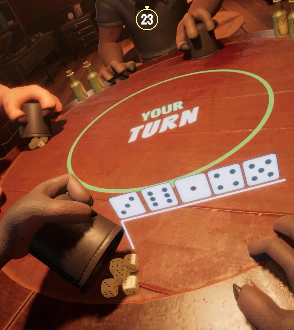 The Power of the Spot On Call (Liar's Dice) — Liar's Bar Walkthrough