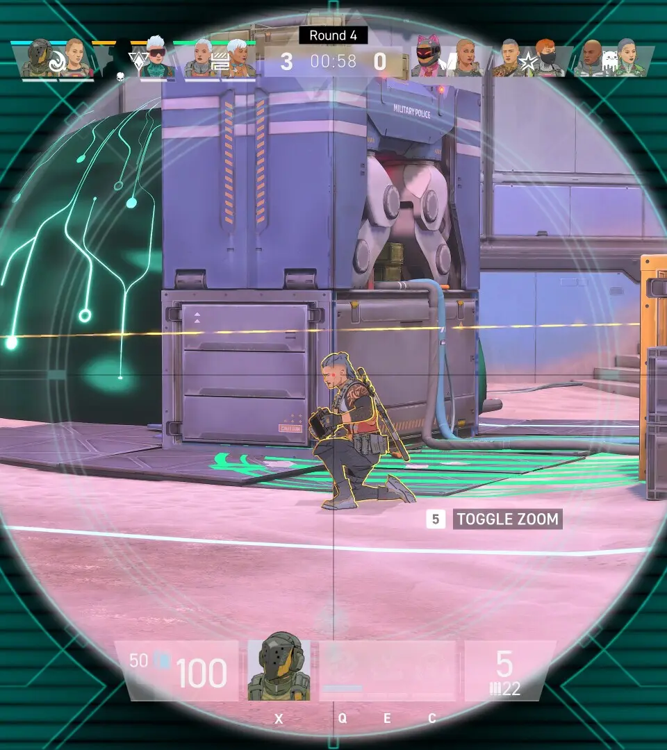 Map Control & Positioning - Spectre Divide screenshot
