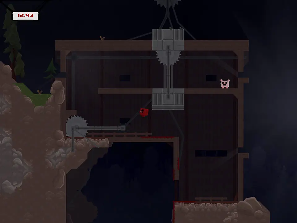 World 2 Boss: C.H.A.D. - Super Meat Boy screenshot
