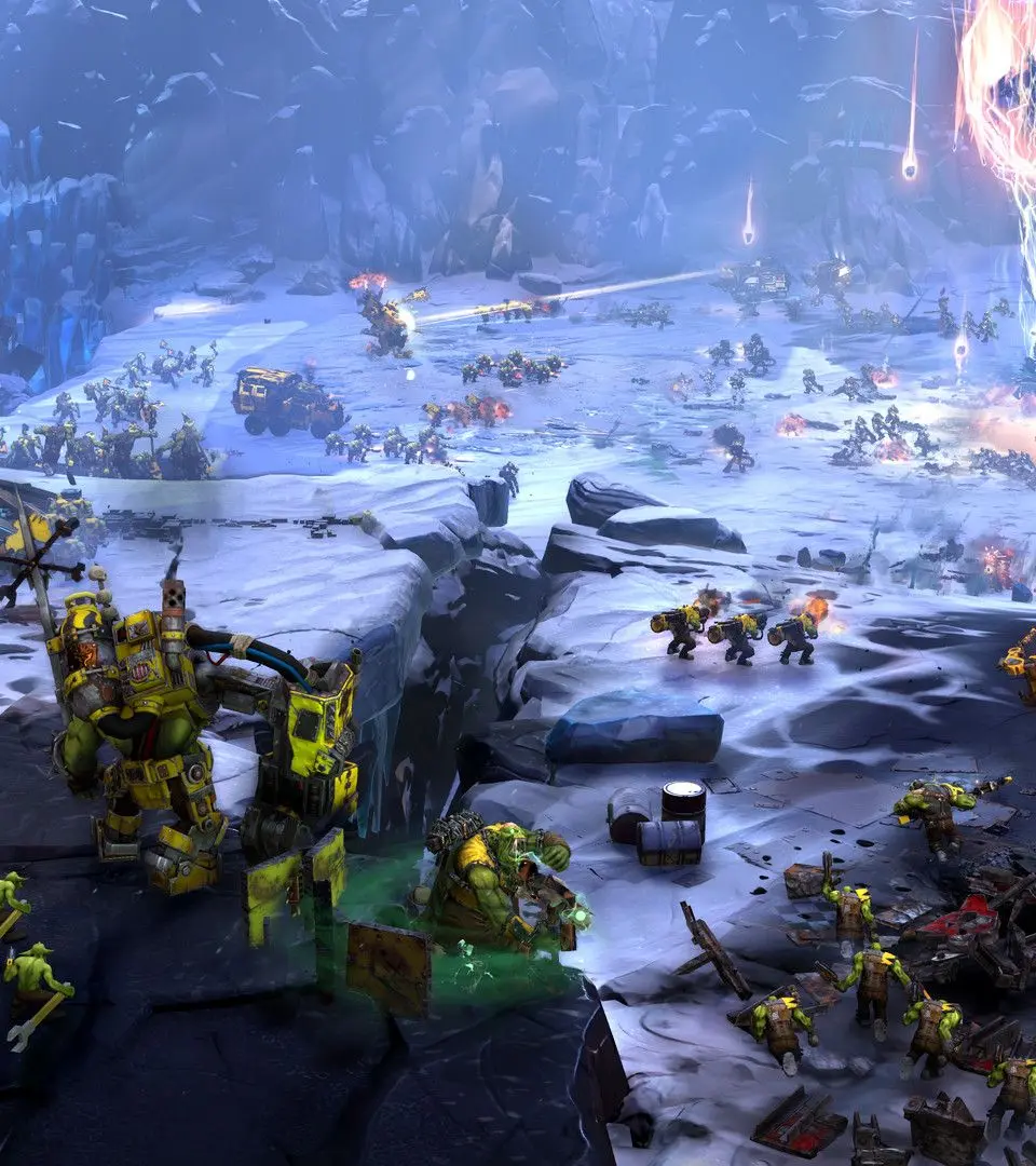 Objective: Destroy the Imperial Stronghold - Warhammer 40,000: Dawn of War III screenshot