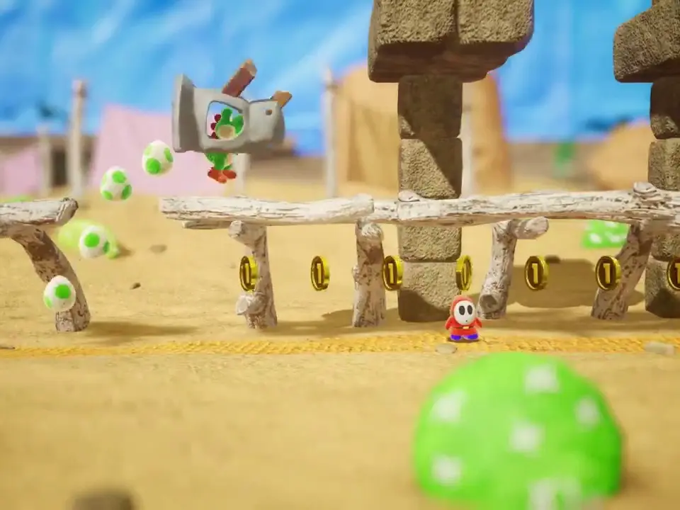 Costume Builds: Defensive Strategies - Yoshi's Crafted World screenshot