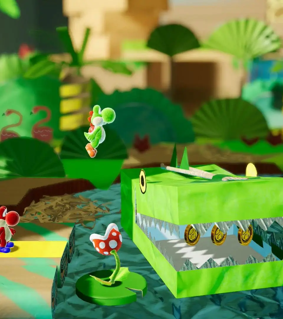 Go-Go Land - Yoshi's Crafted World screenshot